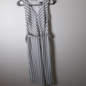 Banana Republic stiped jumpsuit